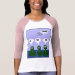 Ladies 3/4 Sleeve Raglan (Fitted)