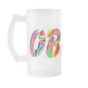 Obama Frosted Glass Mug-Artist, Ralph McKnight