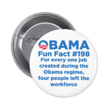 Obama Fun Facts Buttons