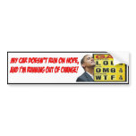 Obama Gas Bumper Sticker