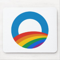 Obama Gay Pride Mousepad