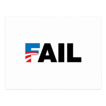 Obama Gets A FAIL Post Cards