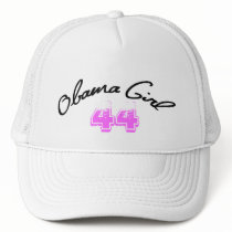 Obama Girl 44 Hat by nikinonsense Obama Girl 44 Hat