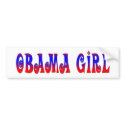 Obama Girl bumper stickers