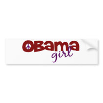 Obama Girl bumper stickers