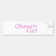 "Obama Girl" Bumper Sticker