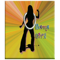 OBAMA GIRL GROOVY KIDS T-SHIRT