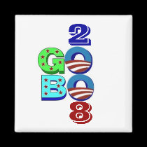 Obama GOBO Magnet