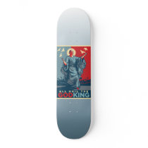 Obama God King Skate Board Deck skateboards by Libertymaniacs Obama God King Skate Board Deck skateboards