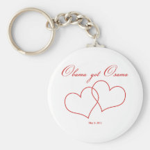 Obama Got Osama Satire Keychain