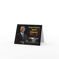 Obama Graduation Congratulations Card by inauguration_2009 Obama Graduation Congratulations Card