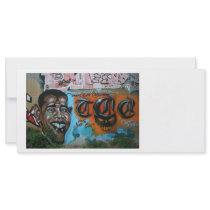 Obama Graffiti Full Color Rack Card