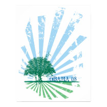 Obama Green Poster posters