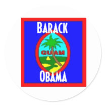 Obama GUAM Sticker