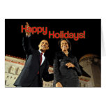 Obama Happy Holidays Greeting Cards