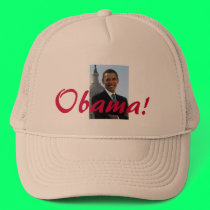 Obama! Hat by patcallum Obama! Hat