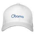 Obama Hat embroidered hats by obamastore Obama Hat embroidered hats