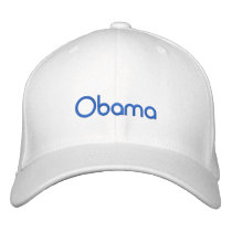 Obama Hat embroidered hats by obamastore Obama Hat embroidered hats