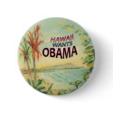 Obama Hawaii Button