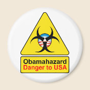 Obama Hazard magnet