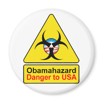 Obama Hazard magnet by Patriot_Resistance Obama Hazard magnet