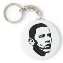 Obama Heady Keychain