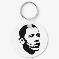 Obama Heady Keychain