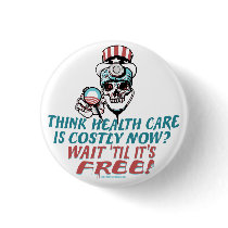Obama Health Scare Gear by YesPoliticsSuck Pinback Buttons