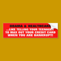 OBAMA & HEALTHCARE- THE FRAUD OF SOCIALISM! bumper stickers by Go_Buckeyes OBAMA & HEALTHCARE- THE FRAUD OF SOCIALISM! bumper stickers