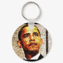 OBAMA HEAT Keychain