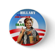 Obama/Hillary Button by elfyboy Obama/Hillary Button