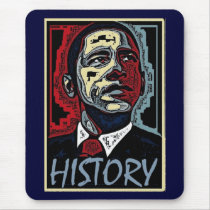 Obama History Mouse Mats