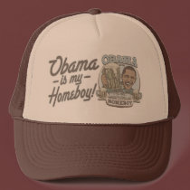Obama Homeboy Beer Gear hats