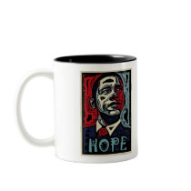 Obama Hope 2 Coffee Mugs