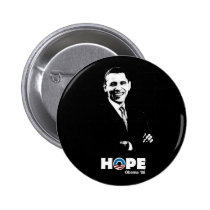Obama: Hope Button by Budi buttons