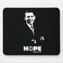 Obama: Hope by Budi mousepads