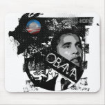 Obama: Hope by Ryan Mouse Pad
