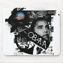 Obama: Hope by Ryan mousepads