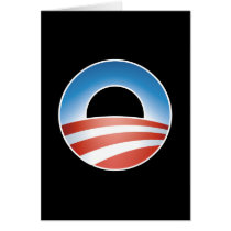Obama Hope Change 08 Greeting Card