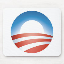 Obama Hope Change 08 Mouse Pad
