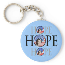 Obama Hope Keychain