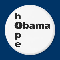 Obama & Hope magnets