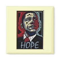 Obama Hope Fridge Magnet