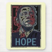 Obama Hope Mouse Mats