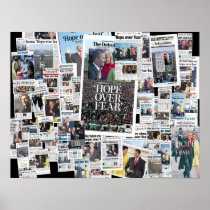 Obama: Hope Over Fear poster