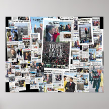 Obama: Hope Over Fear poster