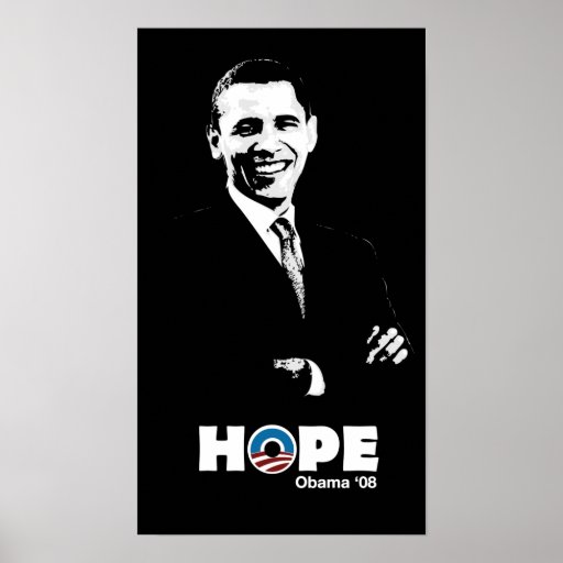 Obama: Hope Poster by Budi | Zazzle