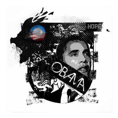 Obama: Hope Poster by Ryan by collarfree