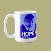 Obama - Hope, Progress, Change Mug by cpope929 Obama - Hope, Progress, Change Mug