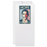 OBAMA HOPE PERSONALIZED RACK CARD
